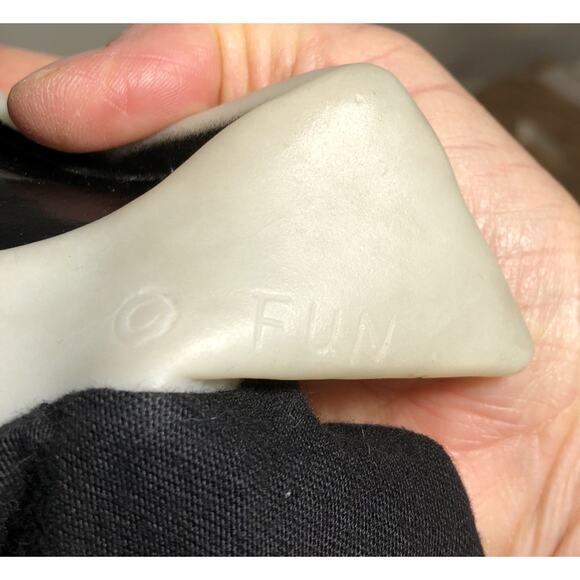 Scream Mask Vintage Smiley Tate Fun World Div Glow in the Dark 11.5" - Picture 7 of 10